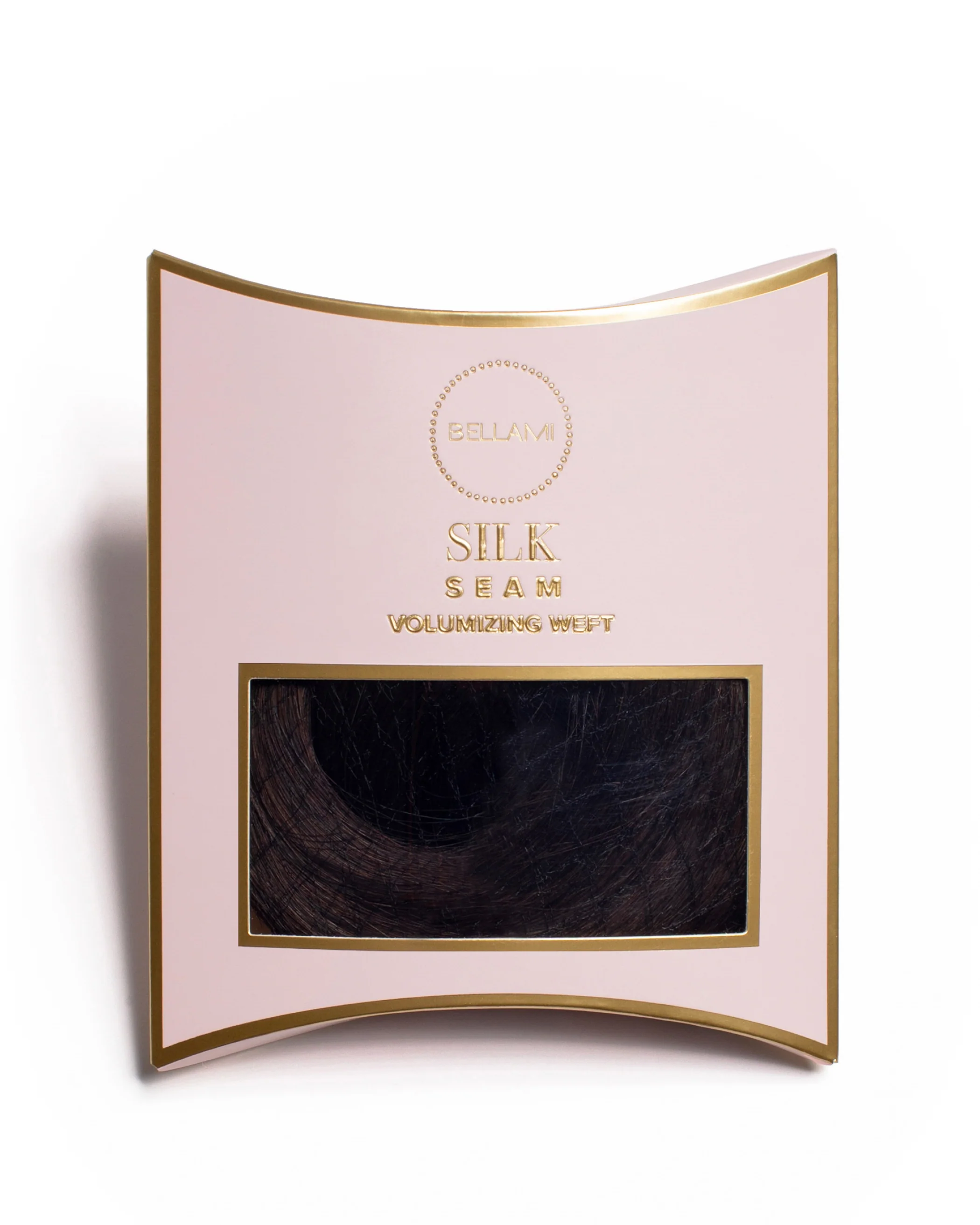 Silk Seam™ Volumizing Weft Clip-In, Dark Brown #2 Natural - Image 3
