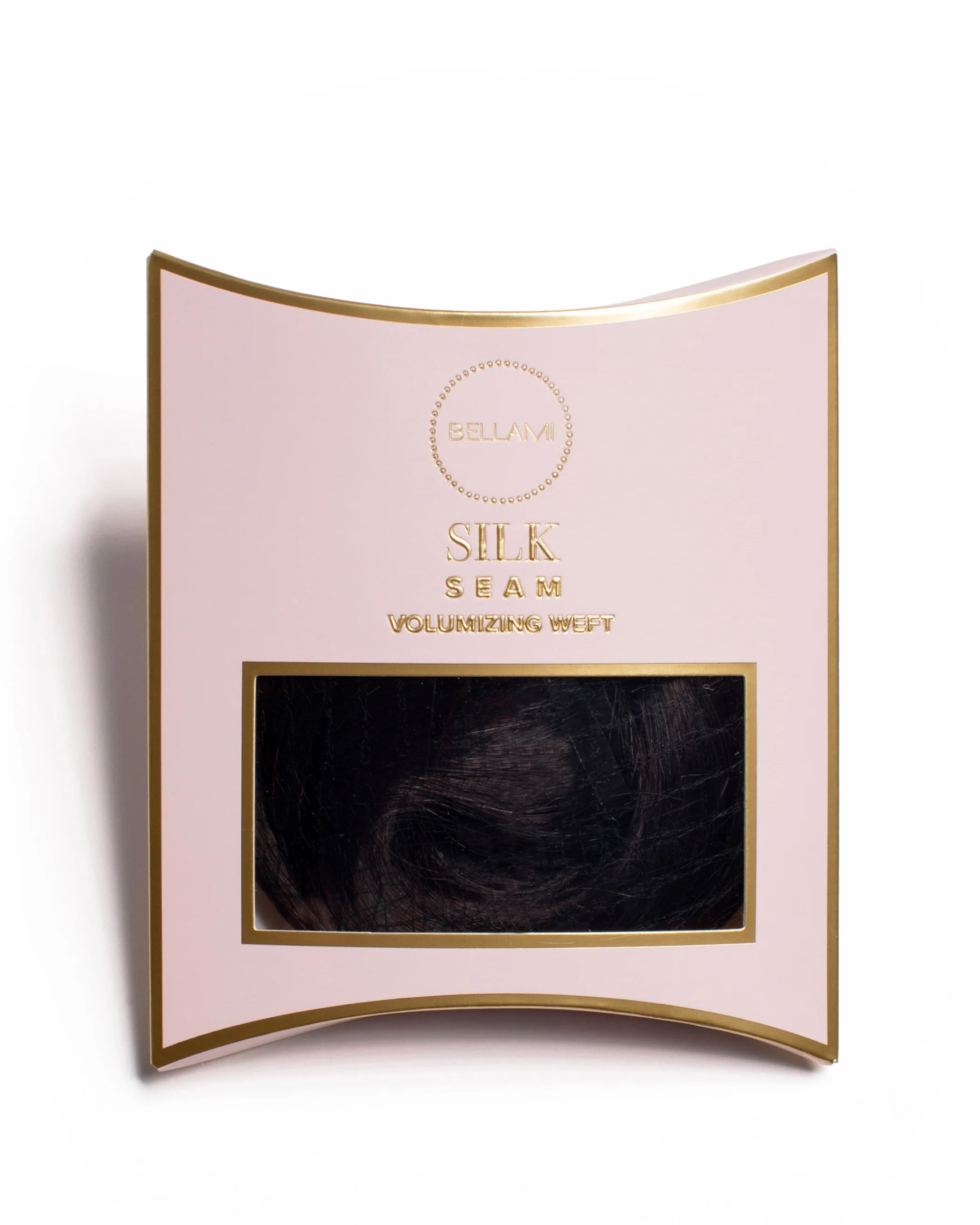 Silk Seam™ Volumizing Weft Clip-In, Mochachino Brown #1C Natural - Image 3