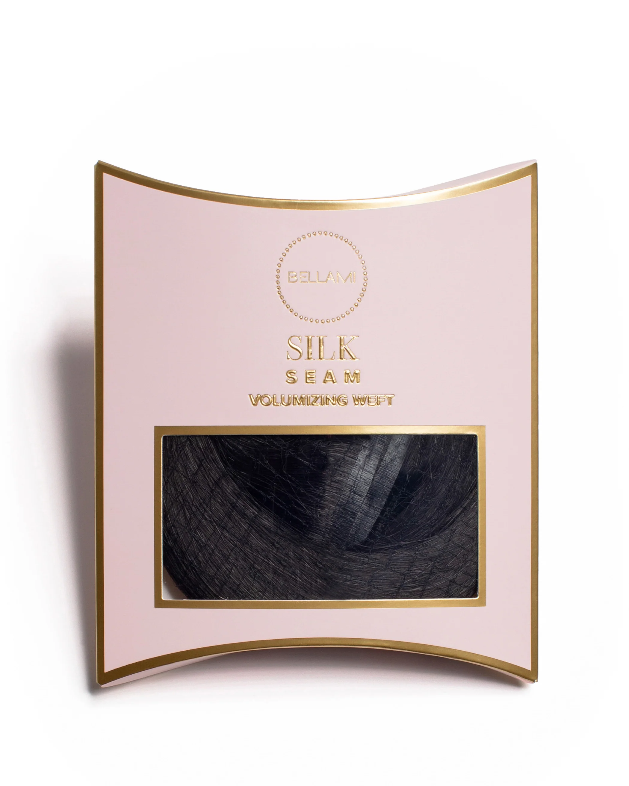 Silk Seam™ Volumizing Weft Clip-In, Off Black #1B Natural - Image 3