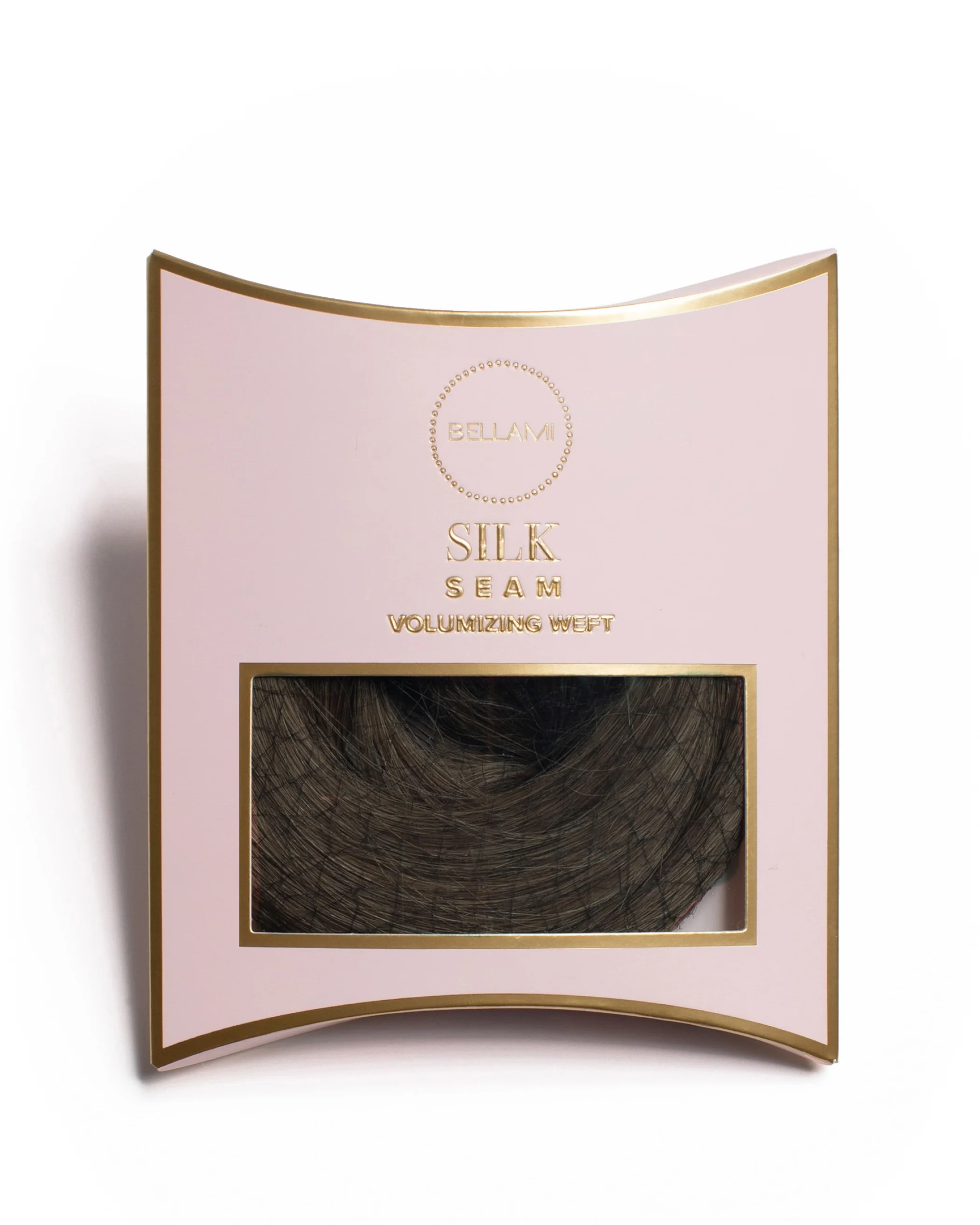 Silk Seam™ Volumizing Weft Clip-In, Walnut Brown #3 Natural - Image 3