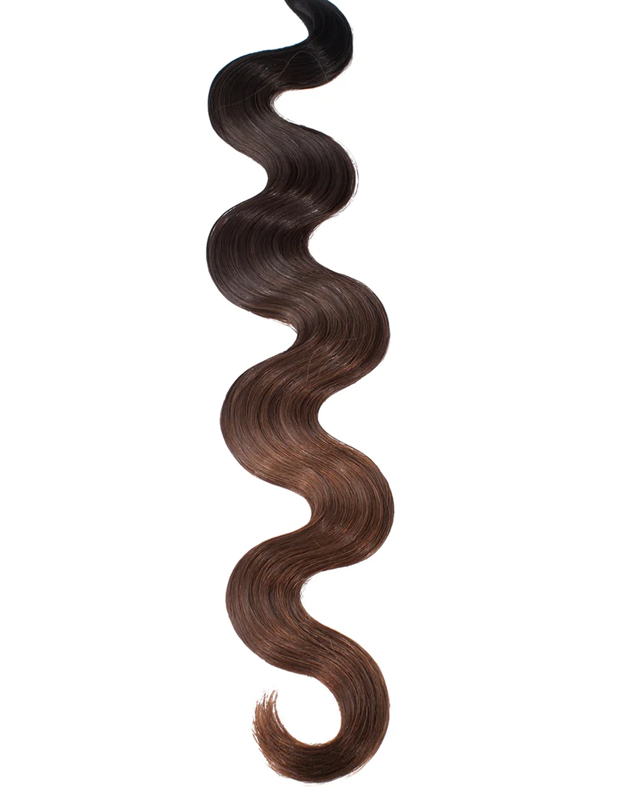 I-Tips Body Wave, Chocolate Mahogany #1B/2/4 Sombre