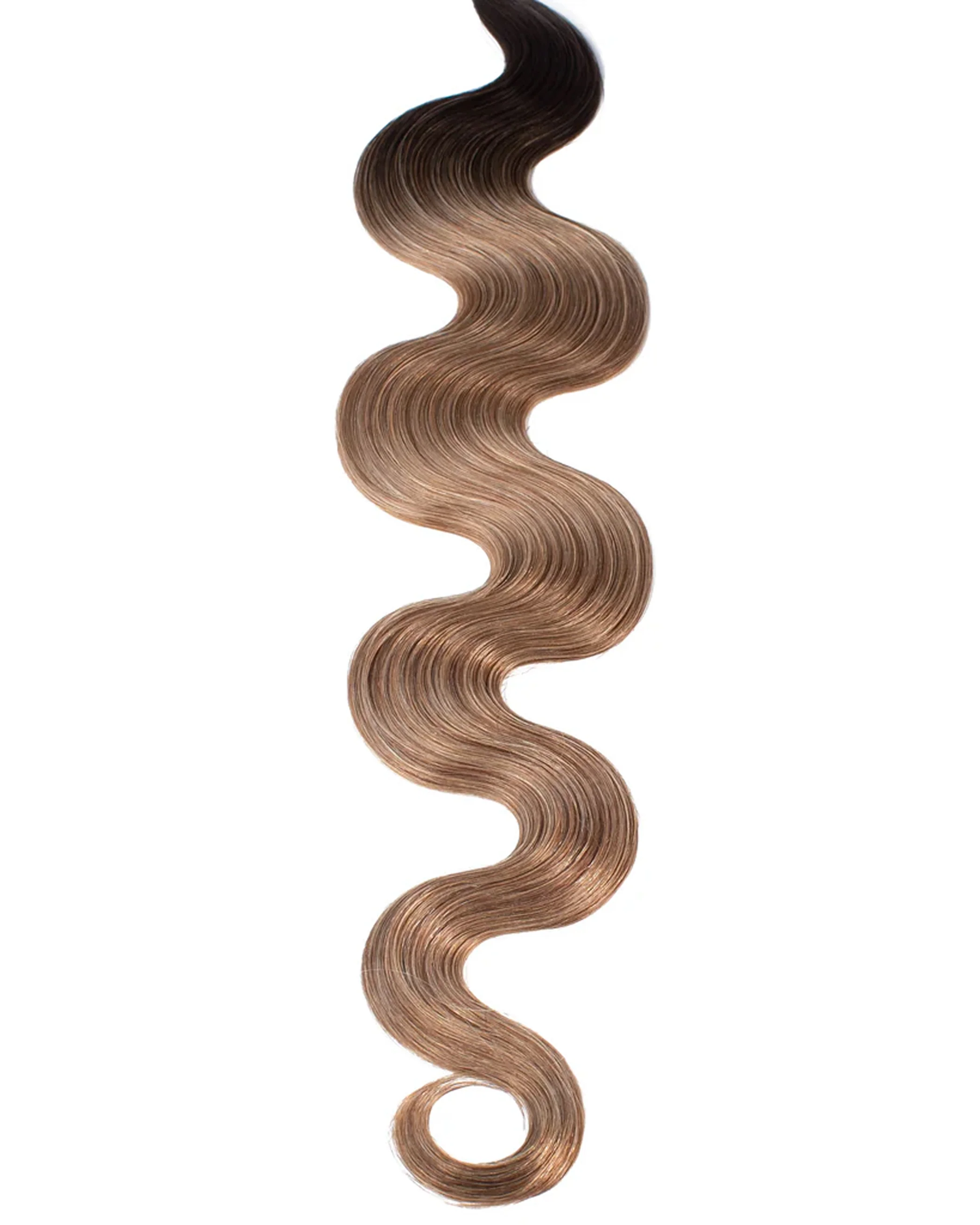 I-Tips Body Wave, Mochachino Brown/Caramel Blonde #1C/18/46 Rooted