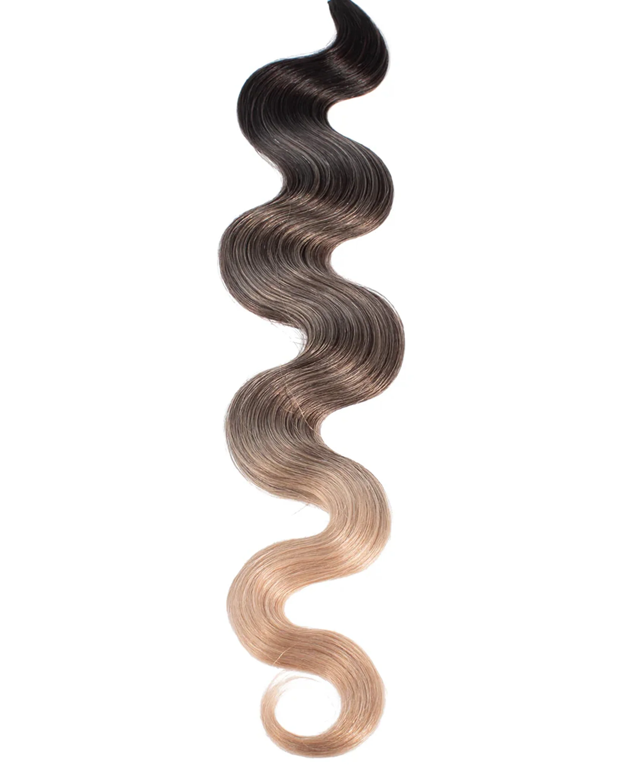 Tape-In Body Wave, Mochachino Brown/Dirty Blonde #1C/18 Balayage