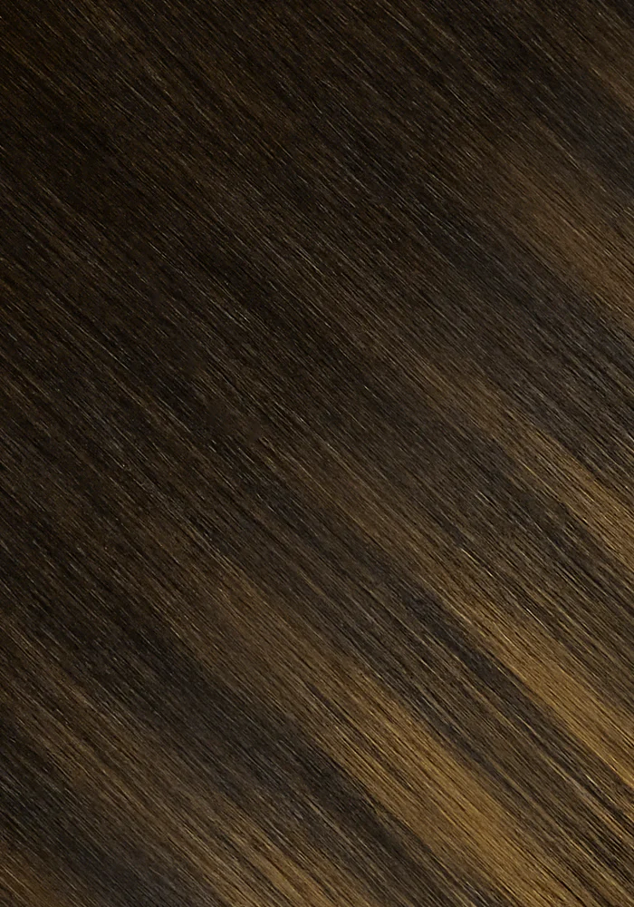 Tape-In Express Weft, Sunlit Cocoa #1C/4/6 Hybrid Blend