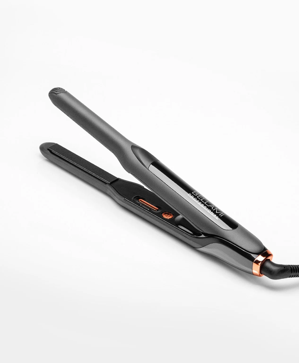 Triple Shine™ Professional Digital Flat Iron, Grey & Copper - Image 3