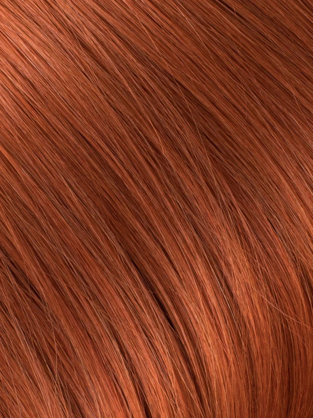 Tape-In, Tangerine Red #130 Natural